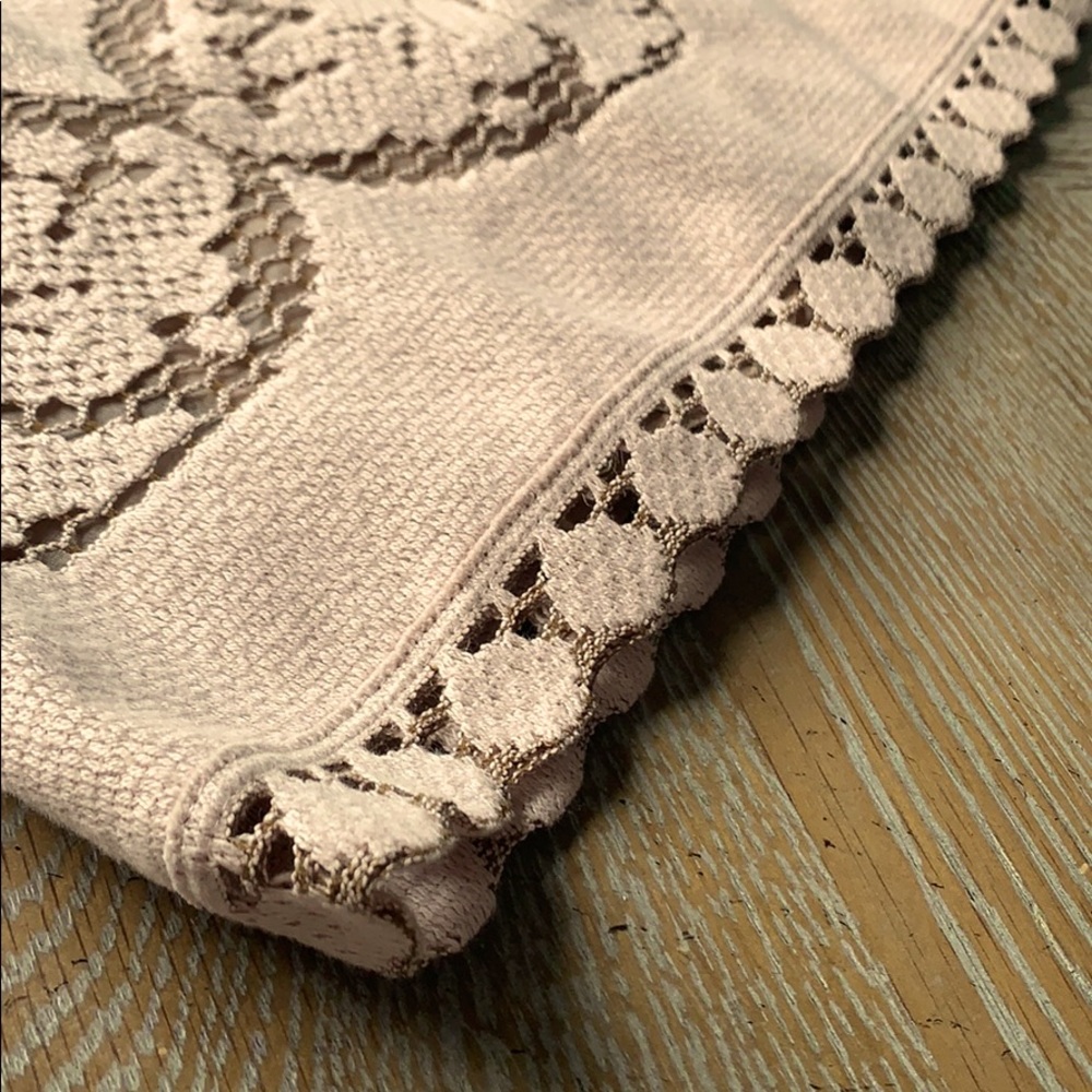 VALENTINO Tan Embroidered Skirt 42 - Picture 3 of 11